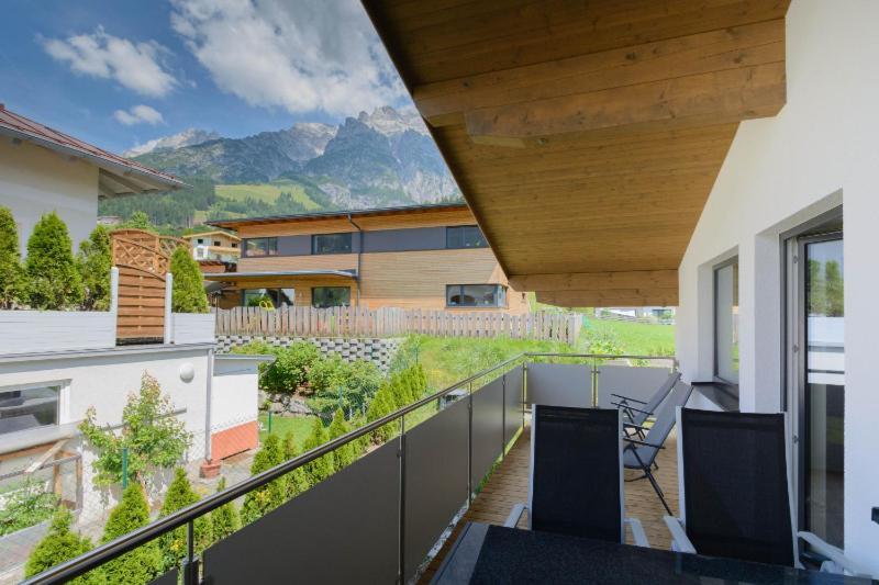 Ferienwohnung Bei Der Steinbergbahn Leogang Exterior foto